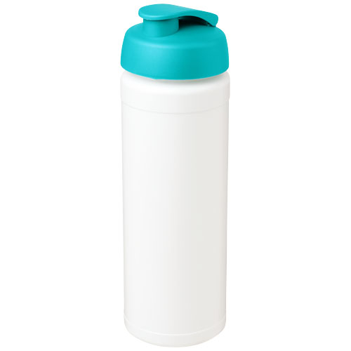 Bidon de sport promotionnel 750ml Baseline® Blanc et Vert eau